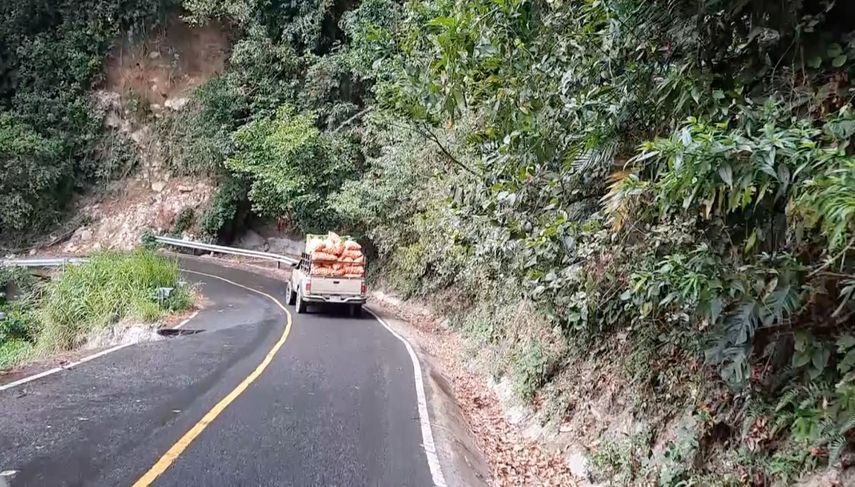 Productores del agro preocupados por vía en Cerro Punta