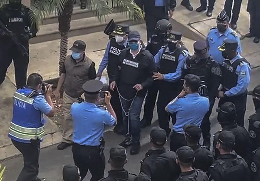 El expresidente de Honduras, Juan Orlando Hernández, se declaró "no culpable" este martes ante un tribunal de Nueva York que lo juzga por narcotráfico.