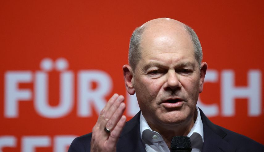 Scholz le recuerda a Trump el principio de la inviolabilidad de las fronteras. Scholz le recuerda a Trump el principio de la inviolabilidad de las fronteras.