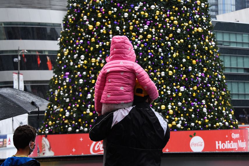 EEUU: Ni la covid-19 ni el frío frenarán la misión de Santa