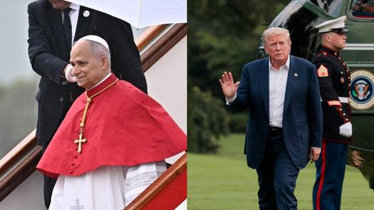 El papa León XIV afirmó este martes que Dios no está con los malvados, con los prepotentes, con los soberbios; el corazón de Dios está con los pequeños y los humildes, un día después de que el presidente de Estados Unidos, Donald Trump, acusara al pontífice de ser débil en política exterior. El papa León XIV afirmó este martes que Dios no está con los malvados, con los prepotentes, con los soberbios; el corazón de Dios está con los pequeños y los humildes, un día después de que el presidente de Estados Unidos, Donald Trump, acusara al pontífice de ser débil en política exterior.