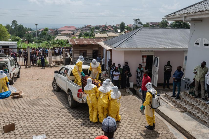 Un total de 204 muertes probables se han registrado hasta la fecha por la epidemia del virus del ébola declarada el pasado día 15 en el este de la República Democrática del Congo (RDC)