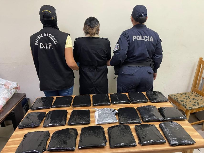 Detienen en Tocumen a ciudadana peruana con droga oculta en su equipaje rumbo a Francia