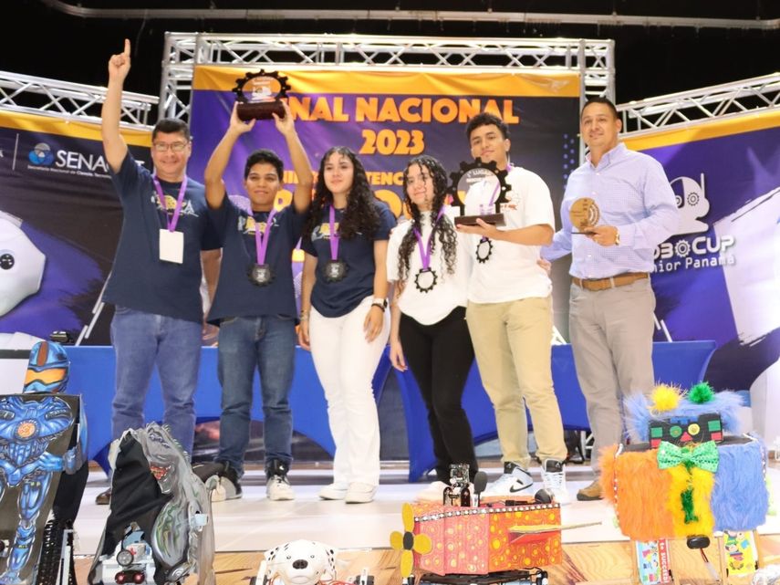 Los equipos que participaron en la final de la RoboCupJunior 2023 fueron los ganadores de las competencias regionales de Los Santos