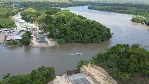 Puente sobre Río Bayano presenta un 71% de avance