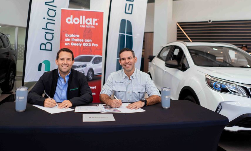 Grupo Panama Car Rental y Bahía Motors establecen alianza comercial