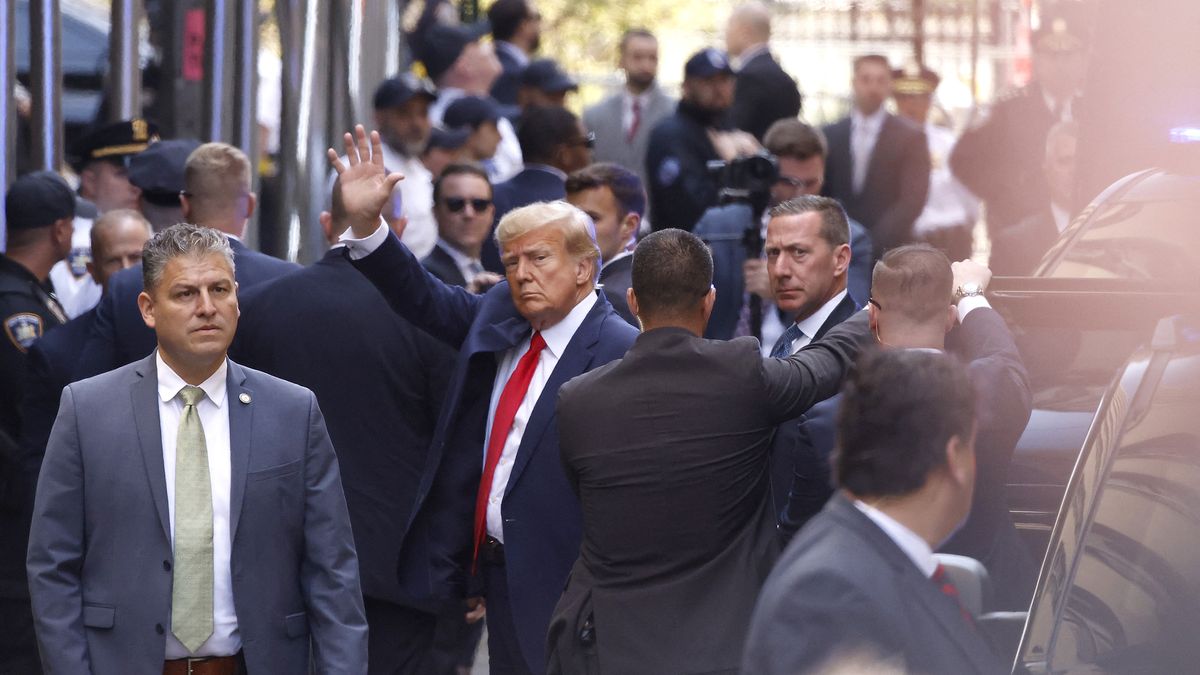 Donald Trump había sido acusado a principios de abril en tribunales del estado de Nueva York.