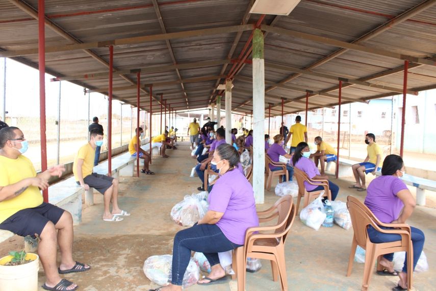Sistema Penitenciario mantiene el uso de las mascarillas