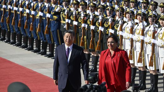 Presidente chino promete apoyo firme a Honduras, que rompió vínculos con Taiwán
