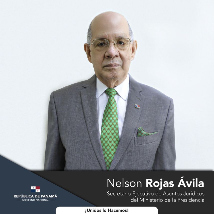 Nelson Rojas Ávila como secretario ejecutivo de Asuntos Jurídicos del Ministerio de la Presidencia.