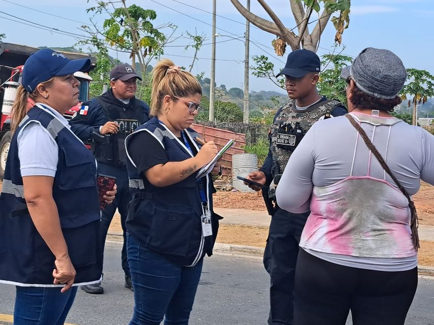 Defensoría abrió queja contra IDAAN, Minsa y Policía Nacional. Foto: @DefensoriaPan