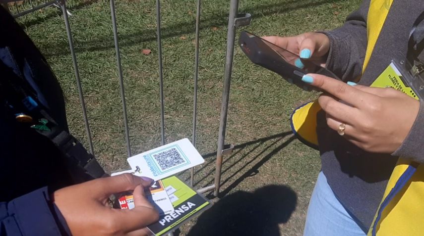 MINSA verifica vacunación por QR en Feria de Boquete