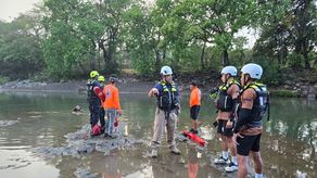 Autoridades de estamentos de rescate participaron de la jornada.