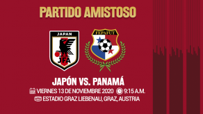 Panamá enfrentará a Japón el 13 de noviembre