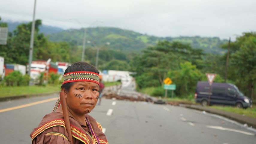 Grupos indígenas bloquean hace semanas las vías por las que sale la producción de Tierras Altas, con aperturas parciales, lo que afectada a los productores. Grupos indígenas bloquean hace semanas las vías por las que sale la producción de Tierras Altas, con aperturas parciales, lo que afectada a los productores.