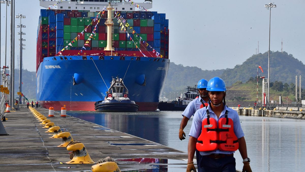 Canal de Panamá prevé ingresos por 5.623 millones de dólares en 2025