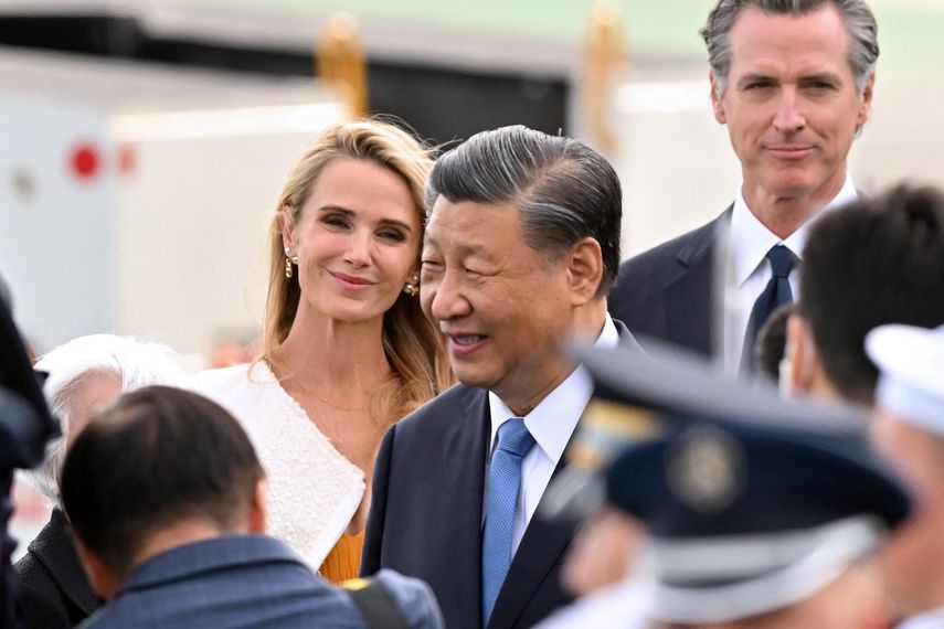 Presidente de China llegó a EEUU y se reunirá con Joe Biden