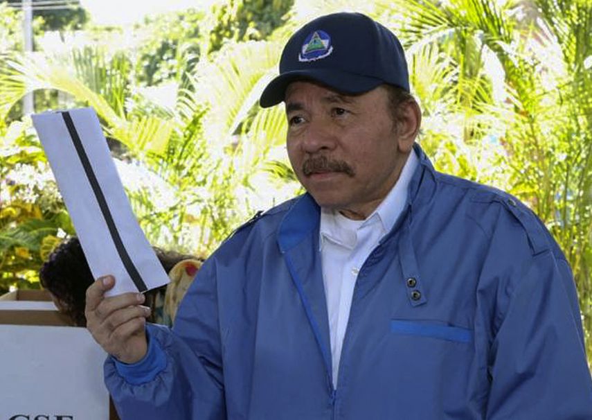 Nicaragua concluye comicios con segura reelección de Ortega