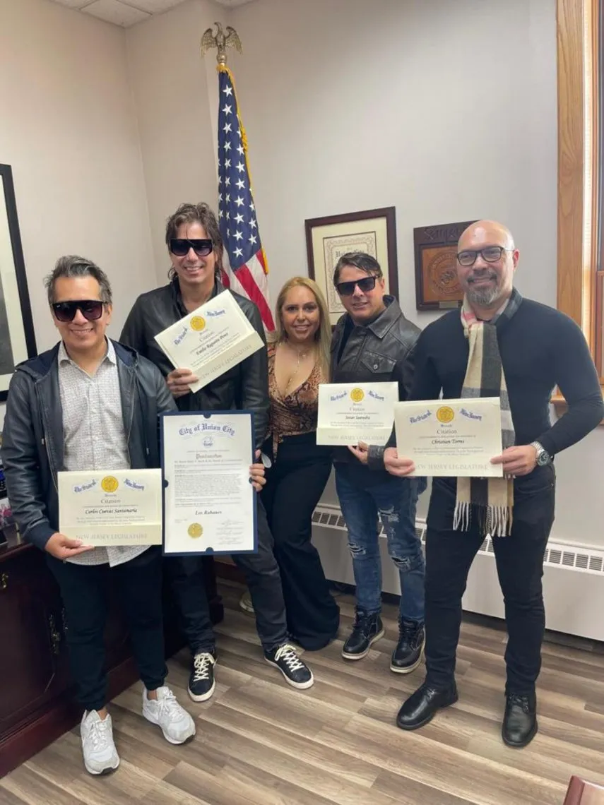 Reconocen trayectoria de Los Rabanes en EE.UU.