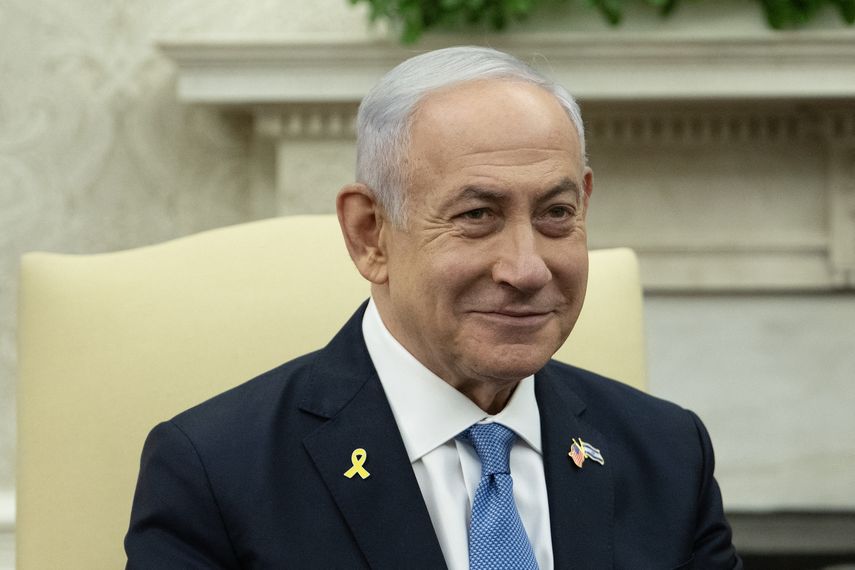 Netanyahu dice que la mitad de los 101 rehenes en Gaza siguen vivos