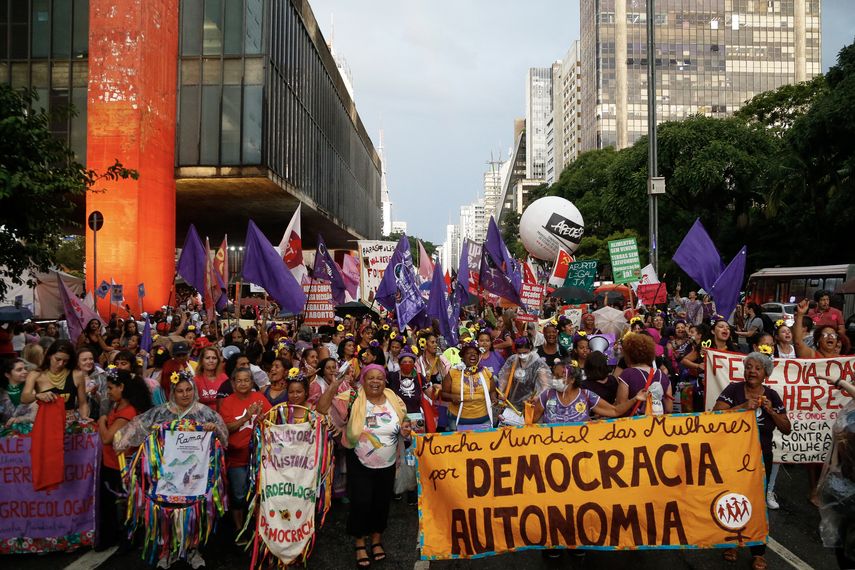 Brasil registra un feminicidio cada seis horas