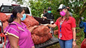 MIDES entrega semillas de ñame y ñampí a mujeres rurales de Ngäbe Buglé