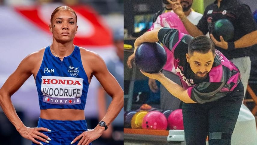 Gianna Woodruff y William Duen, abanderados de Panamá para los Juegos Centroamericanos