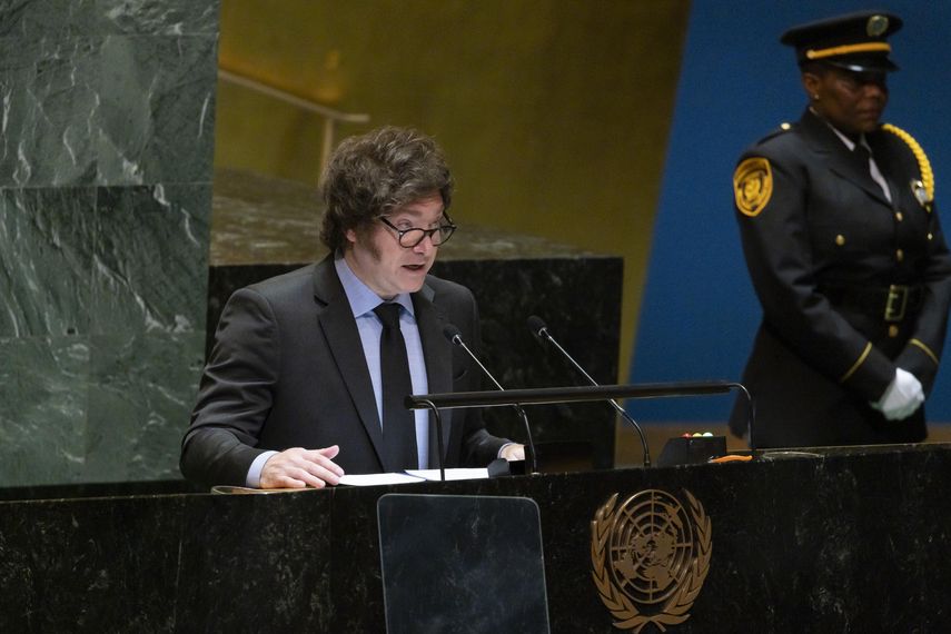 Milei afirma que la ONU ha tomado un rumbo trágico al abrazar la Agenda 2030