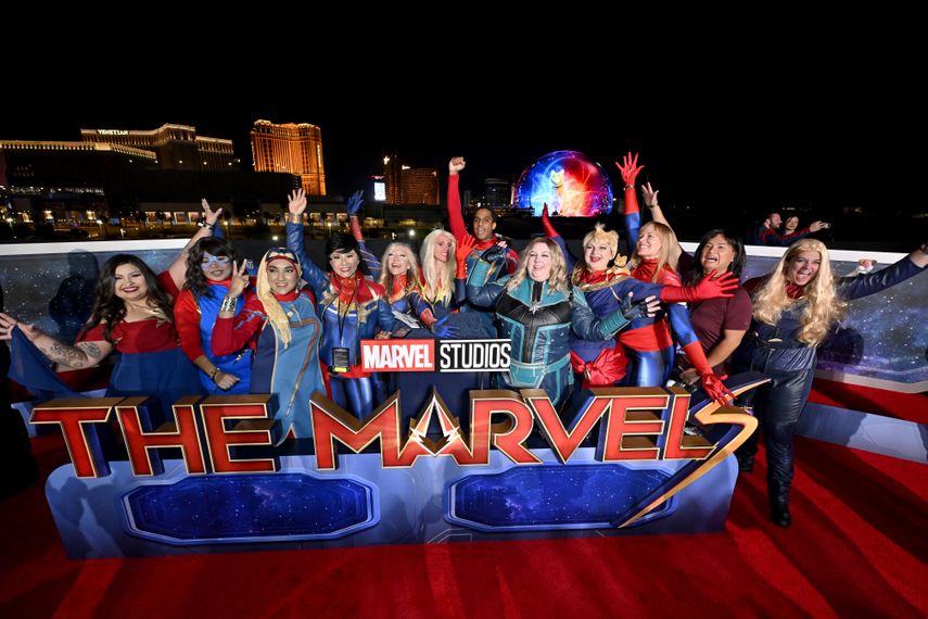 Marvel presenta a su quipo de superheroínas The Marvels