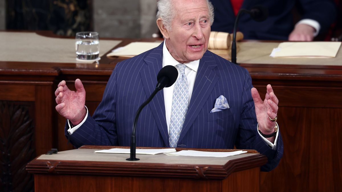 El rey Carlos III ofreció un discurso ante el Congreso de los Estados Unidos. EFE El rey Carlos III ofreció un discurso ante el Congreso de los Estados Unidos. EFE