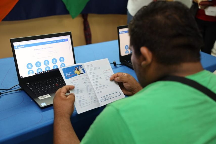 Inadeh lanza plataforma para preinscripción de cursos.