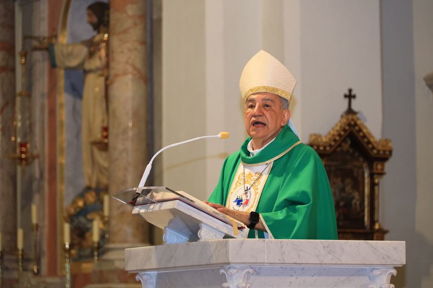 Monseñor Ulloa llama a frenar la violencia y fortalecer el compromiso social desde la fe