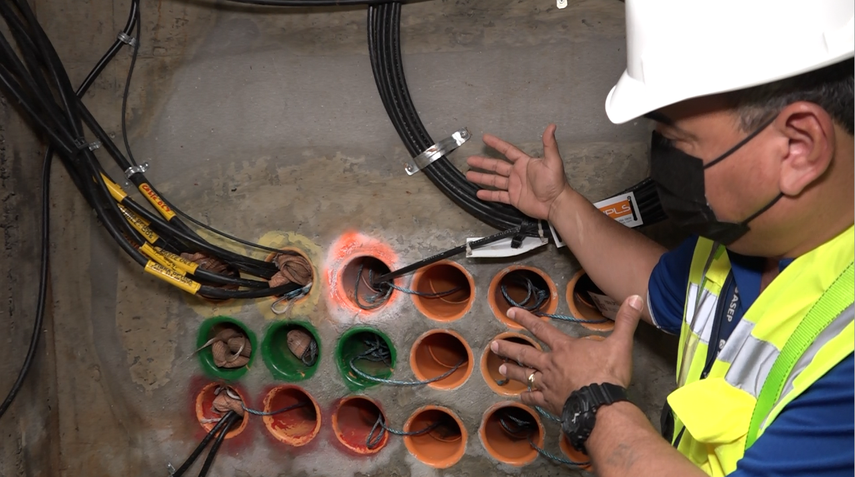 La Asep presentó avances del soterramiento de cables