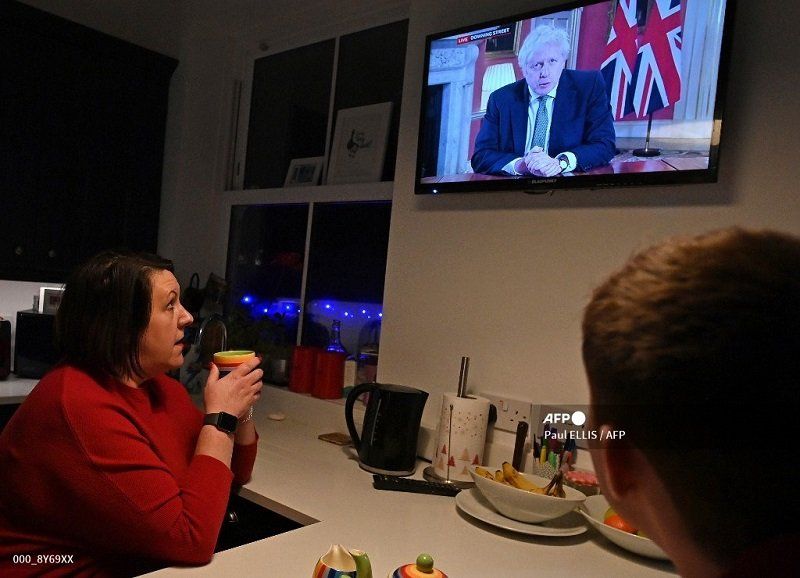 Nuevo confinamiento total en Inglaterra y Escocia, anunció Boris Johnson