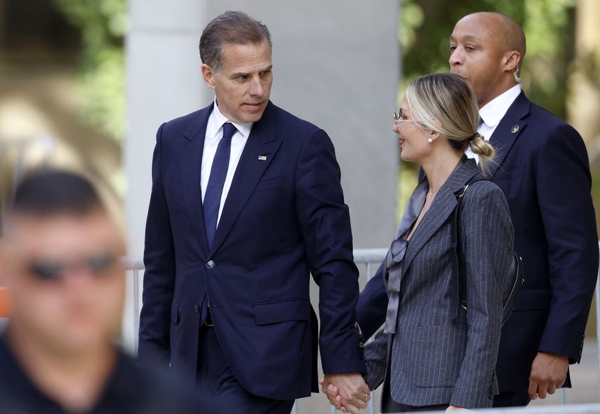 Comienza juicio contra el hijo de Biden, acusado de posesión ilegal de armas