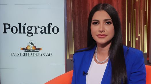La precandidata presidencial por la libre postulación, Katleen Levy, en el programa Polígrafo con Adela Coriat.