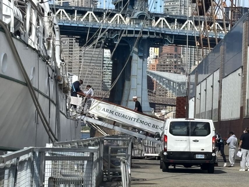 Senan se solidariza con Armada de México por accidente del Cuauhtémoc Senan se solidariza con Armada de México por accidente del Cuauhtémoc