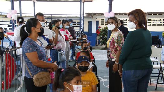 Inicia vacunación pediátrica en el circuito 8-9 en Panamá Norte