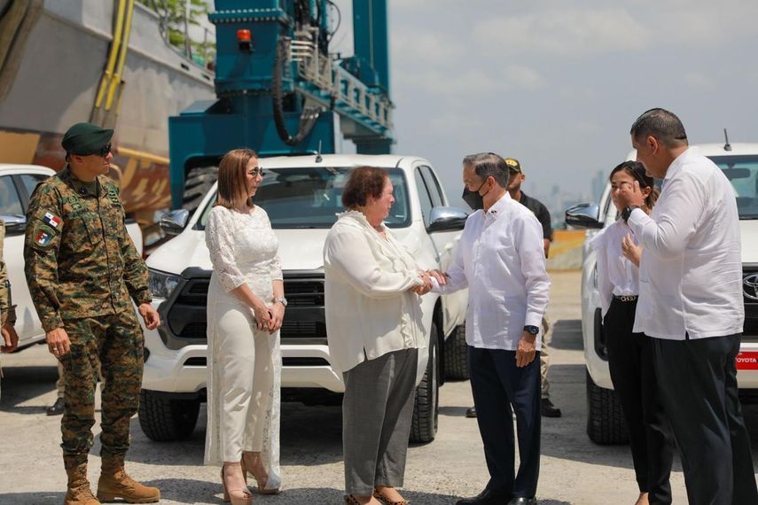 Panamá recibe de EEUU donación de equipos y tecnologías para seguridad