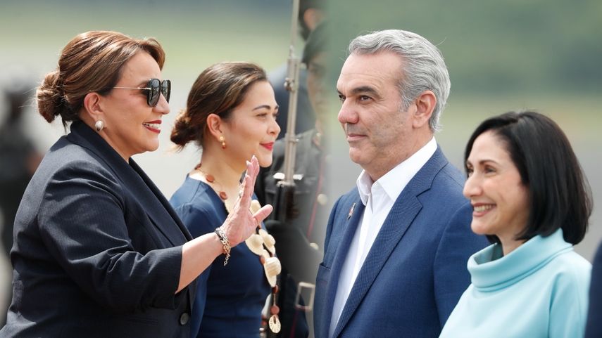 Presidentes de Honduras y Rep. Dominicana ya se encuentran en Panamá