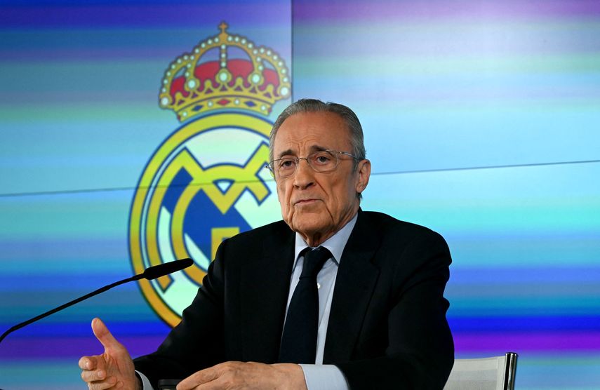 El presidente del Real Madrid