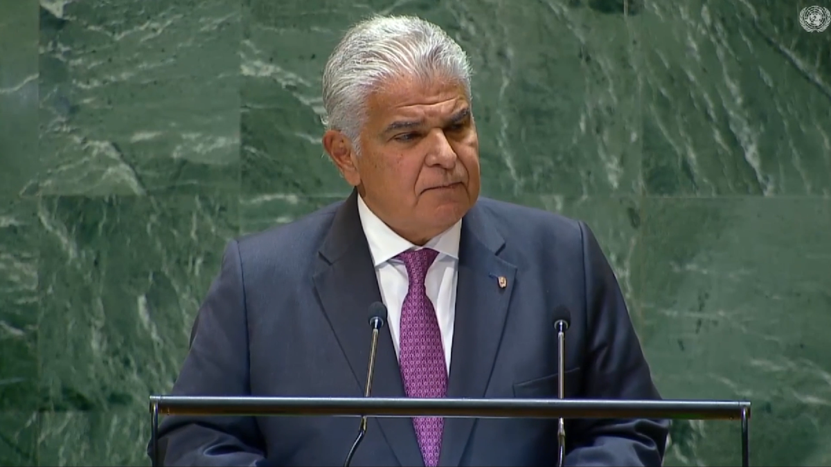 José Raúl Mulino, presidente de Panamá.