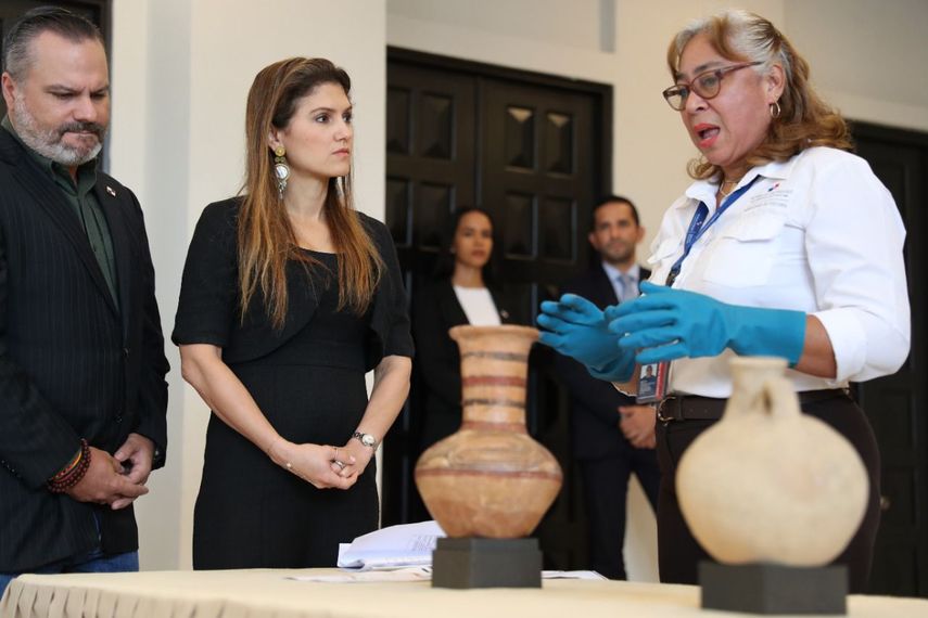 Panamá: Llegan piezas arqueológicas recuperadas en Italia