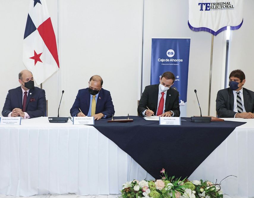 El Tribunal Electoral y la Caja de Ahorros se comprometen a un convenio de cooperación para establecer parámetros operativos en cuanto a la apertura, manejo, cierre y supervisión de las cuentas únicas de campaña política.