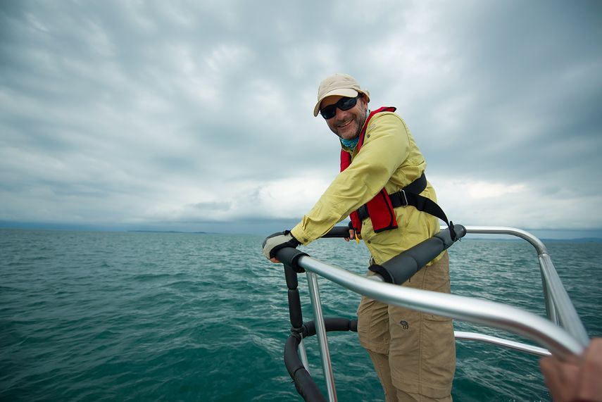 El biólogo marino, Héctor Guzmán, trabajo con MiAmbiente, el nuevo Plan de Manejo final para el área protegida de Coiba.