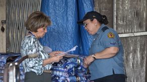 Bomberos realizan inspección preventiva en sistema eléctrico de Merca Panamá