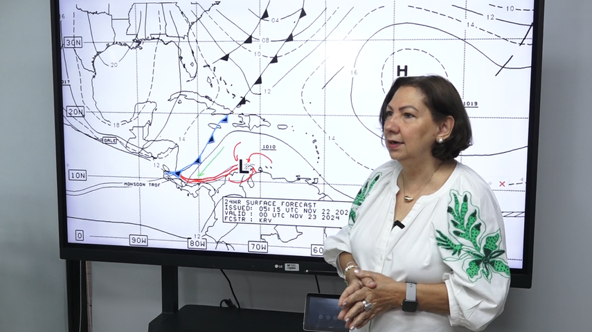 Caribe panameño enfrentará lluvias este fin de semana