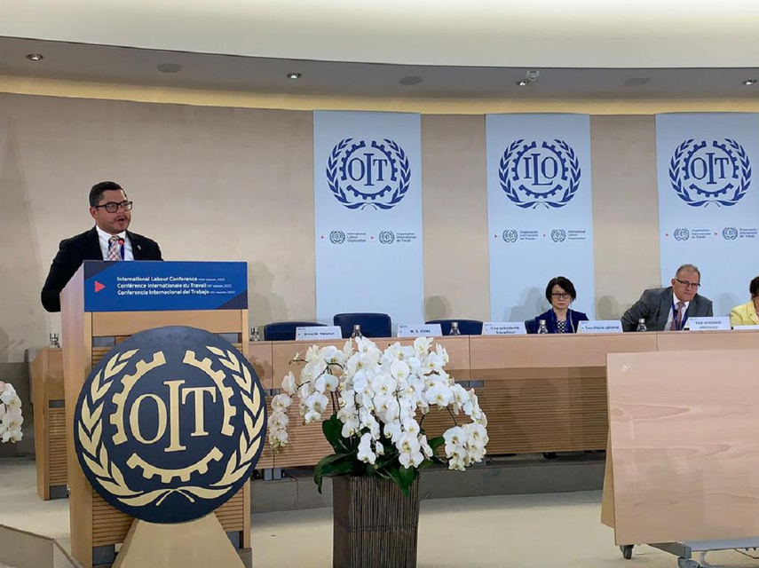 Mitradel destaca el trabajo decente en foro internacional