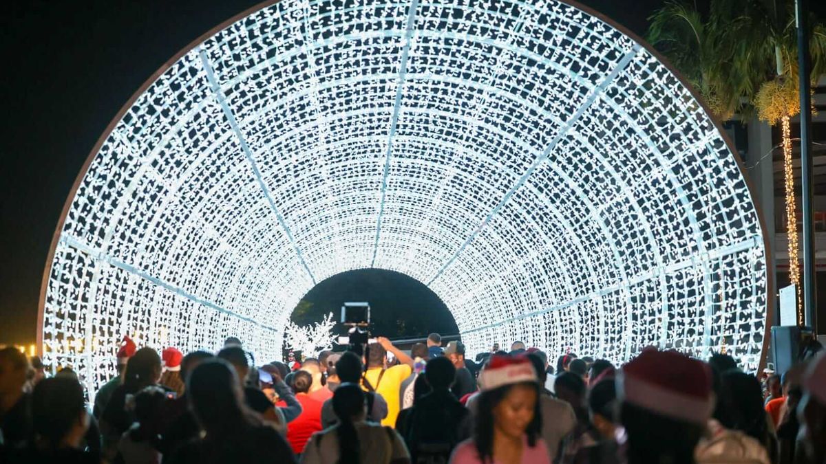 Conoce cuáles son los 39 parques en Panamá con alumbrado navideño