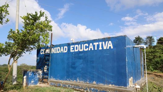 Proyecto de cosecha de agua beneficiará a estudiantes en áreas de difícil acceso